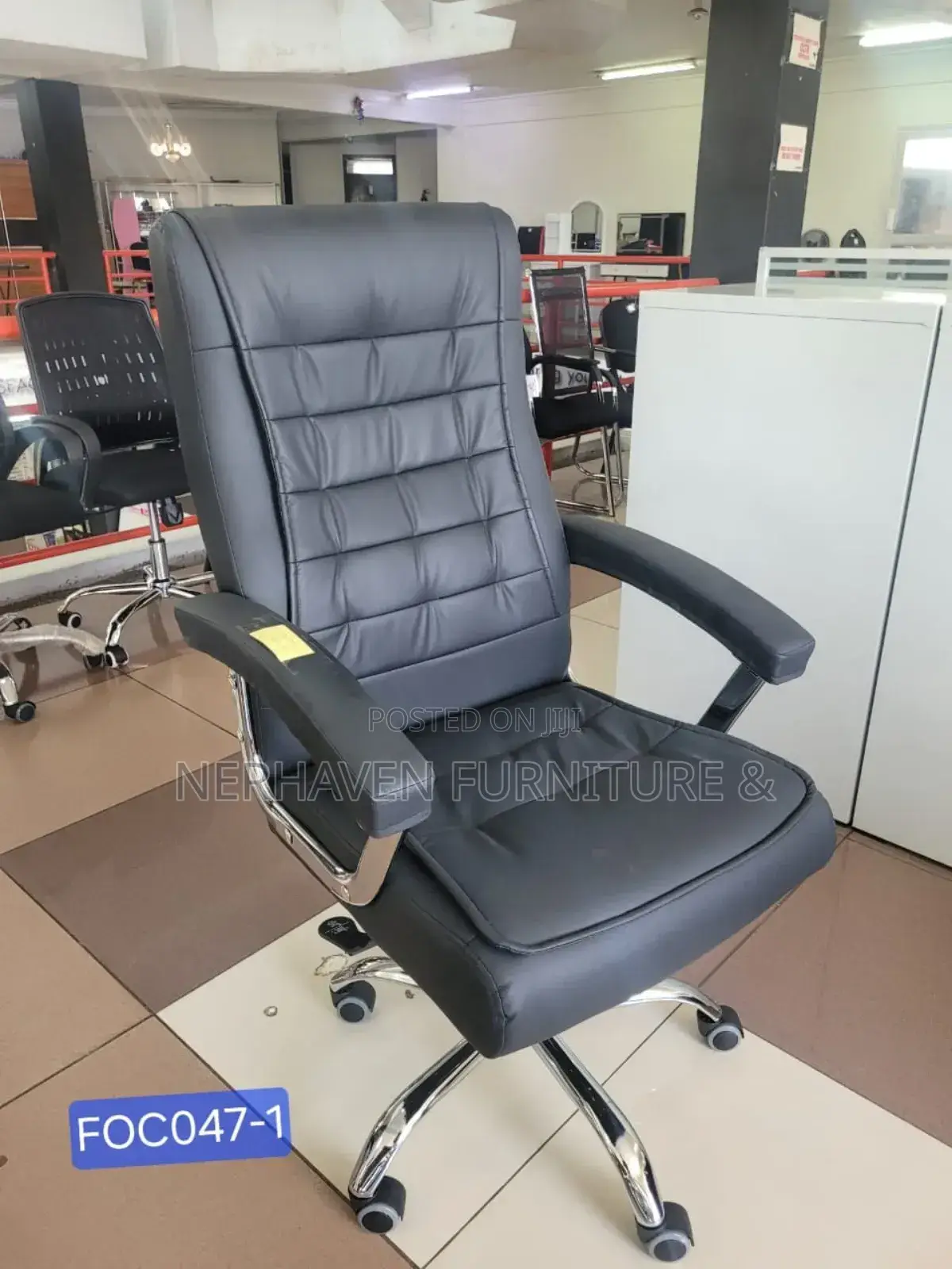 Executive Leather Office Chair in Nairobi – Luxury Comfort Style