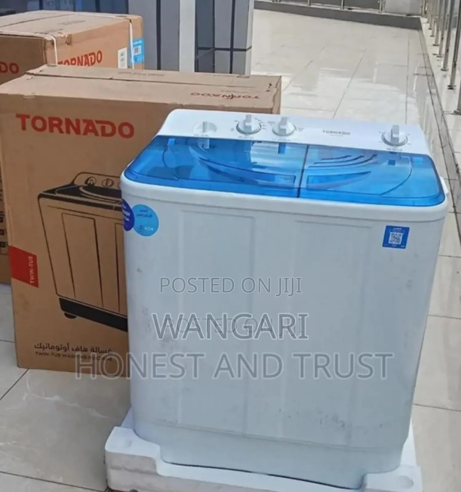 7kg Washing Machine Tornado Brand New