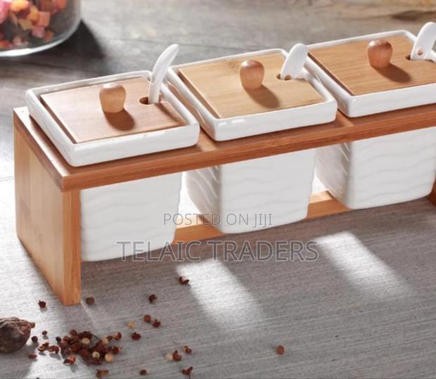 3pcs Ceramic Canister Set.