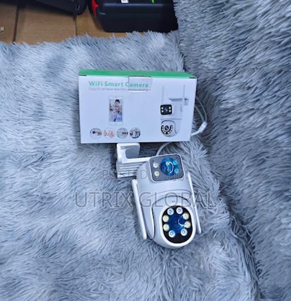 Icsee Smart Wifi Dual Lens Ptz Camera Clear Hd