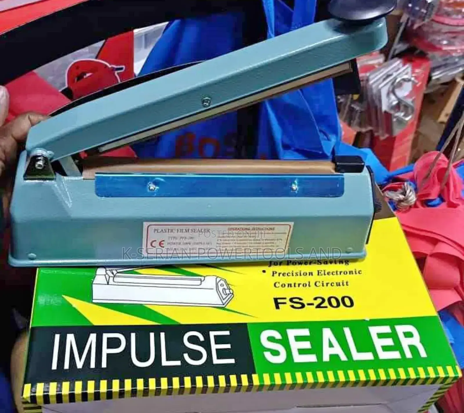 200mm Metallic Sealing Machine/Metallic Impulse Sealer