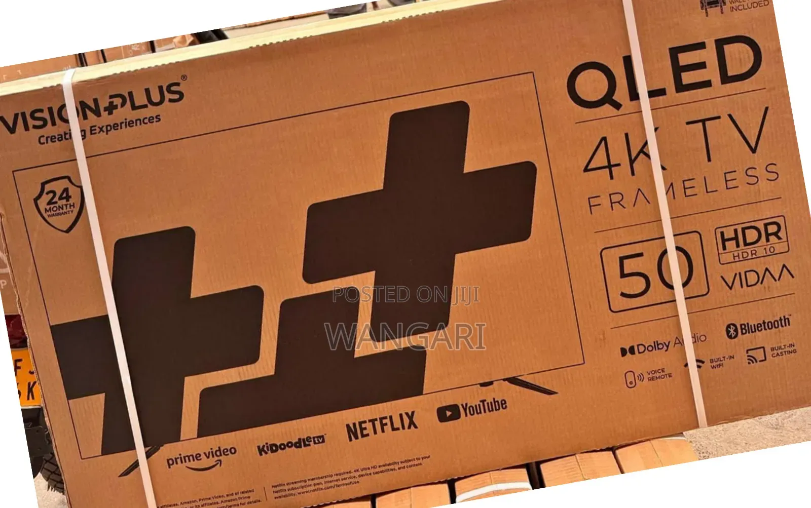 Brand New Vision 50 Inches Smart Tv