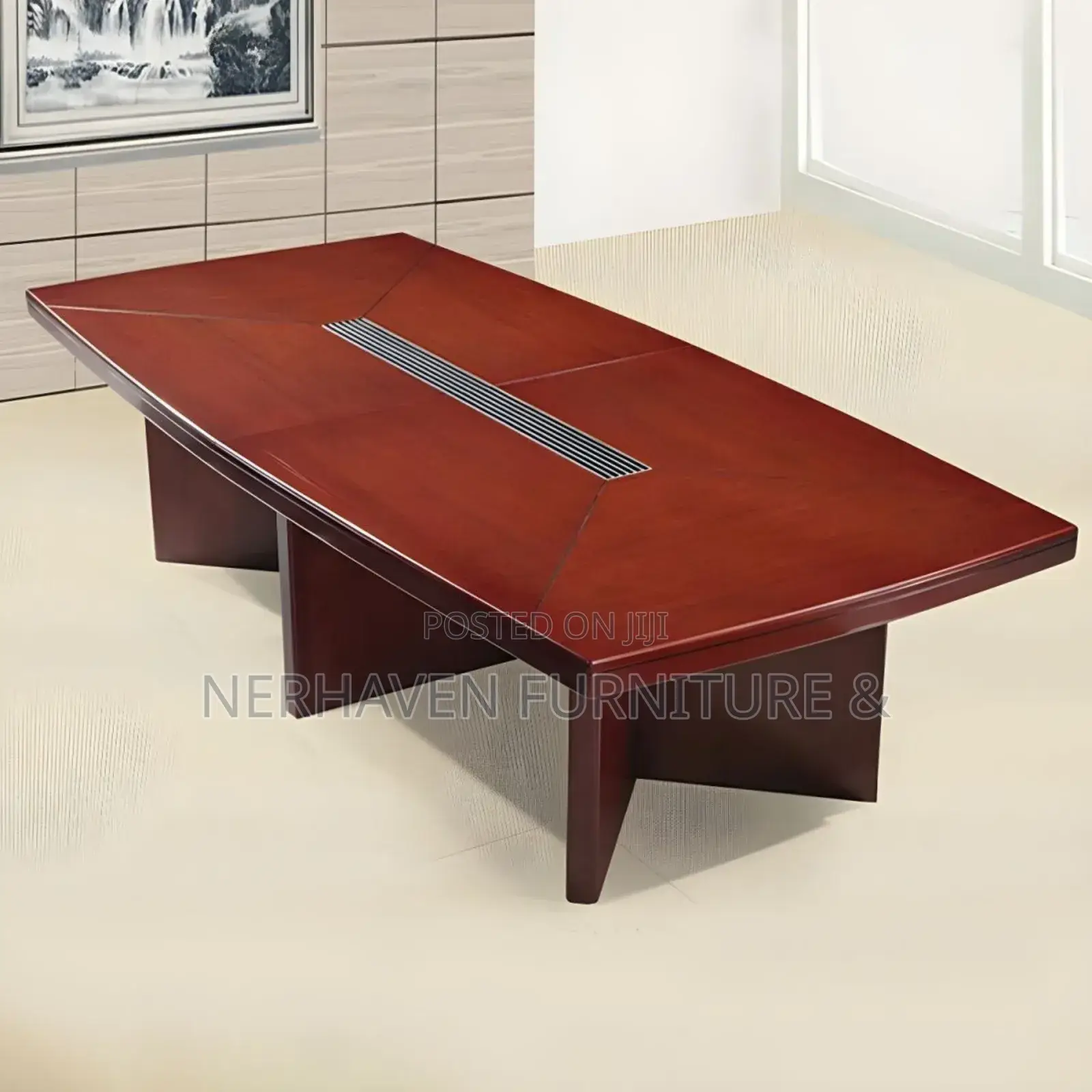 Large 3m Boardroom Meeting Table in Kenya