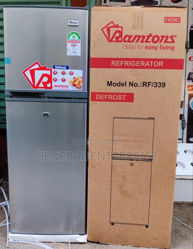 Ramtons 138l Double Door Fridge