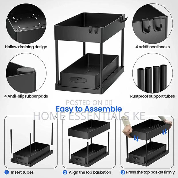 2 Tier Multi-purpose Rack/Spice Rack - thumbnail 3