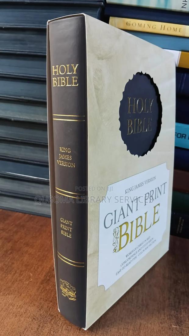 Giant Print KJV Holy Bible
