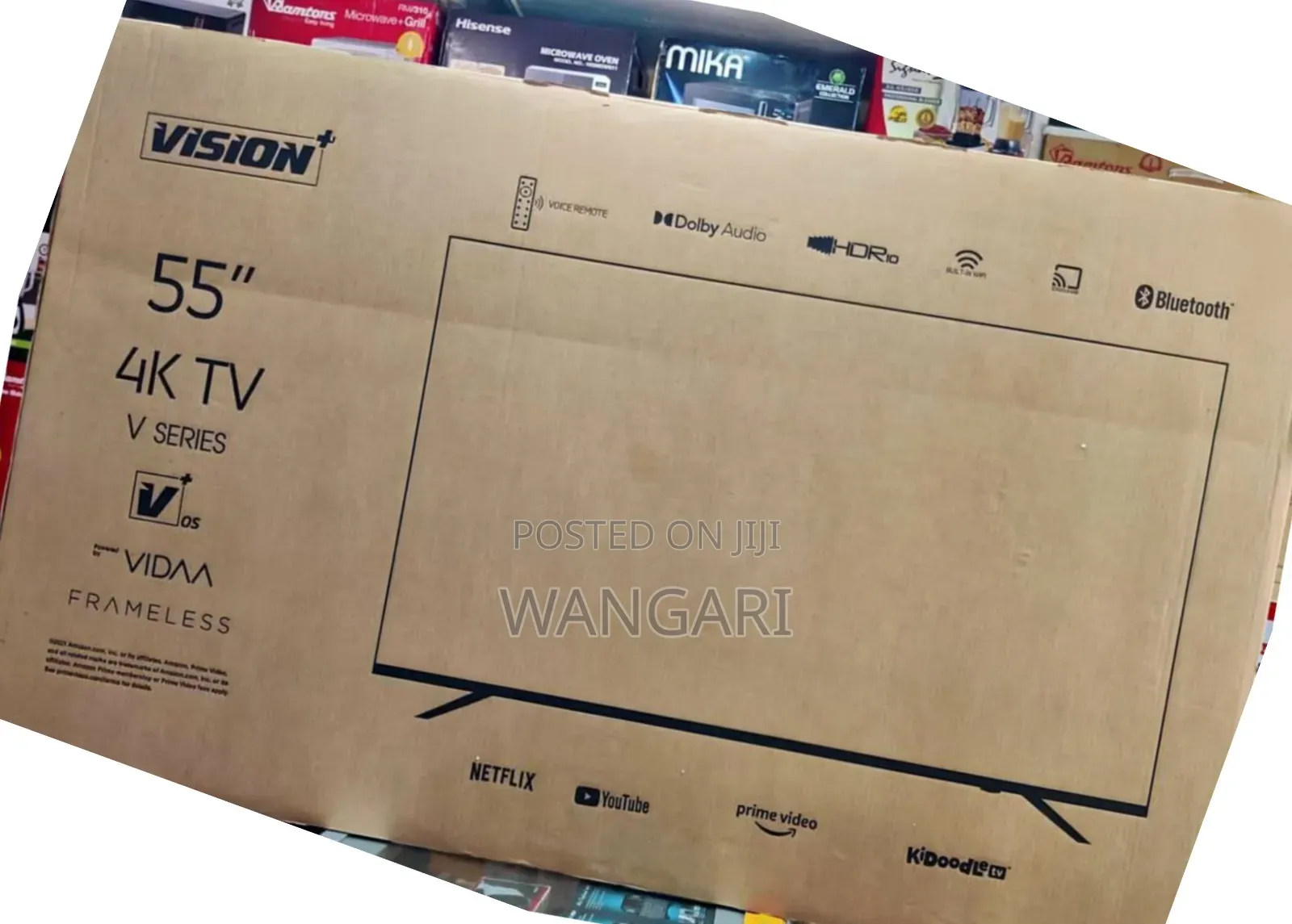 Brand New Vision 55 Inches Smart Tv