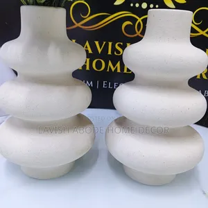 Boho Spiral Flower Vase Matte Textured