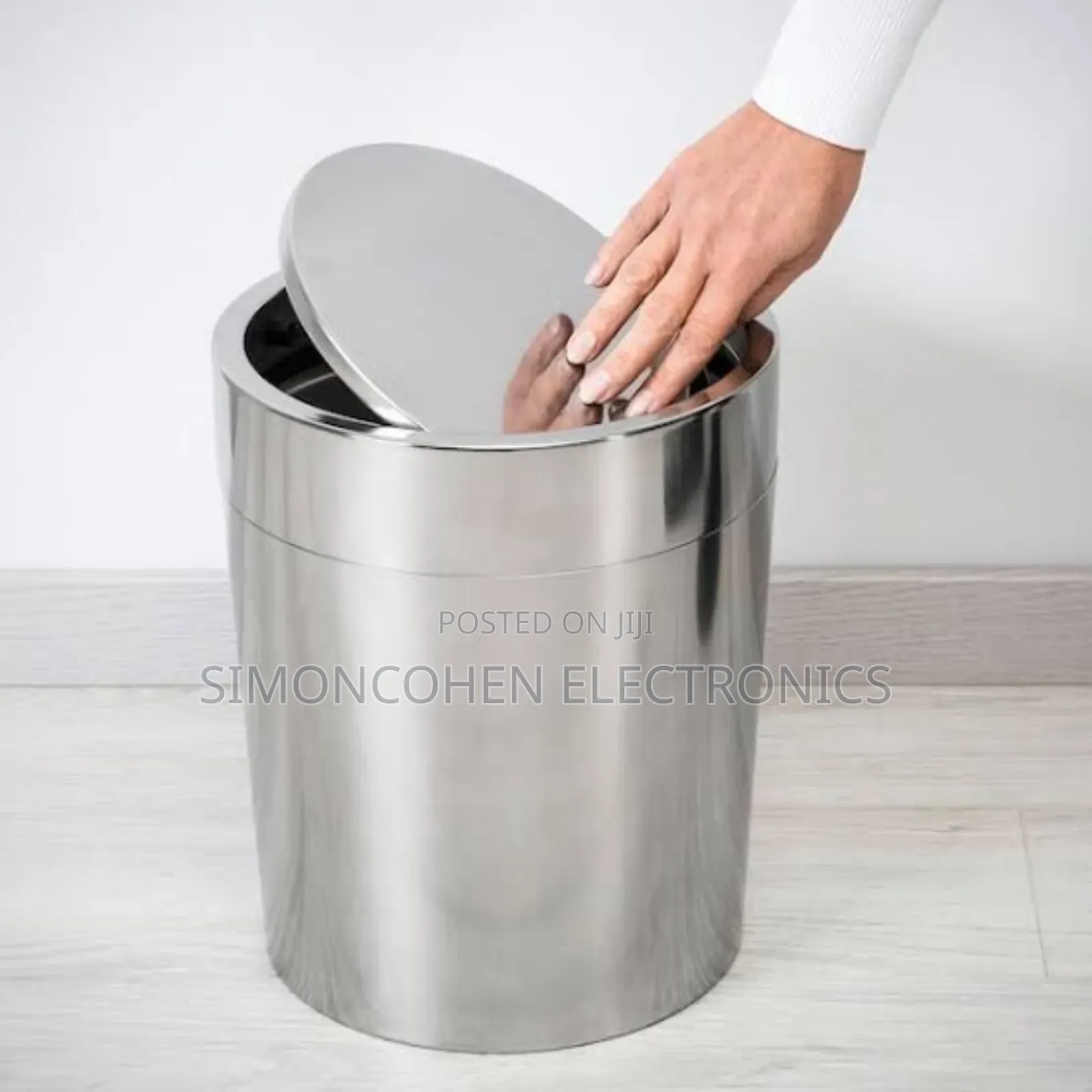 12l Stainless Steel Swing / Swivel Bin