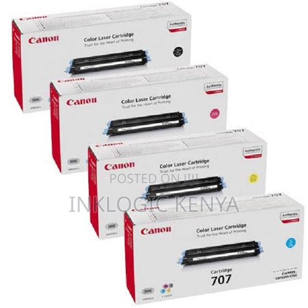 Canon 707 Full Set Original Toners - main view