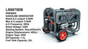 Premier Ls6875eb Gasoline Generator. 5.5kw - thumbnail 2