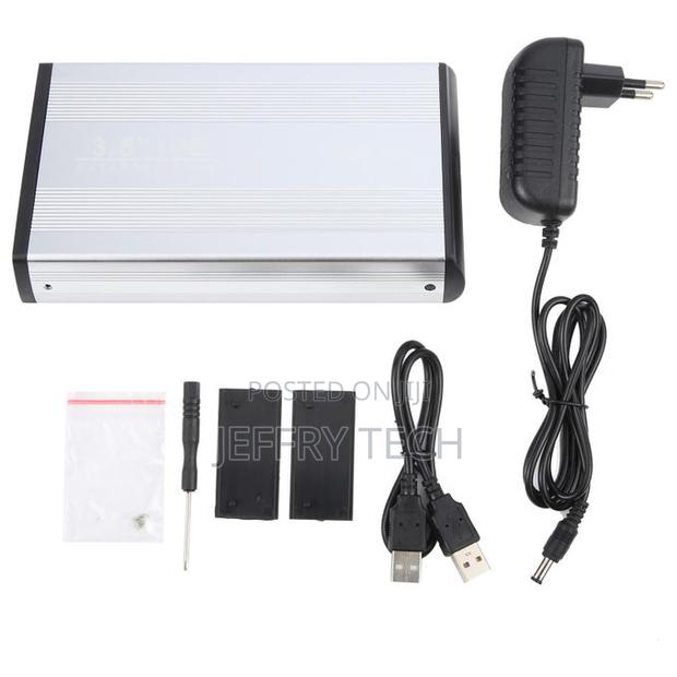 3.5 Inch HDD External Case, Support Ide Hard Drive, Eu Plug - thumbnail 2