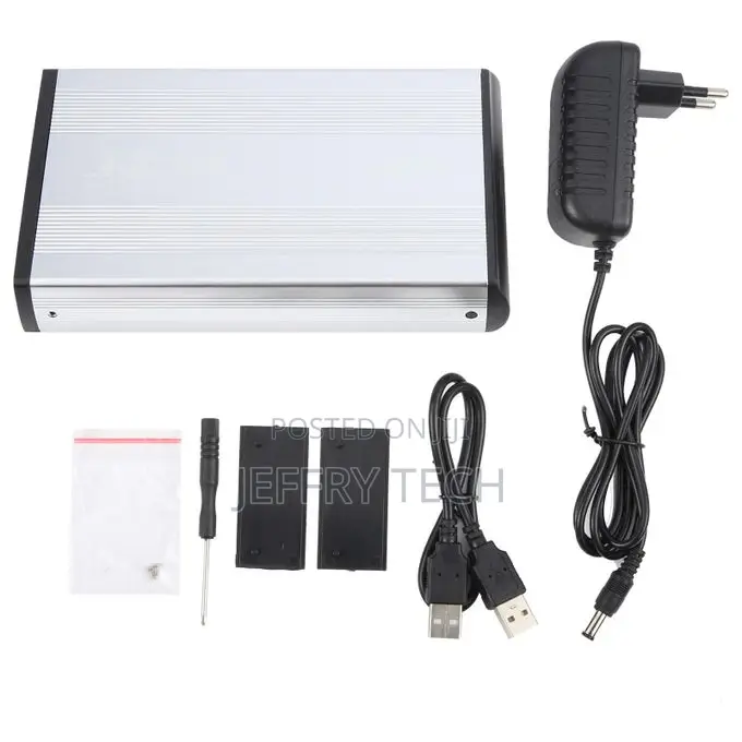 3.5 Inch HDD External Case, Support Ide Hard Drive, Eu Plug