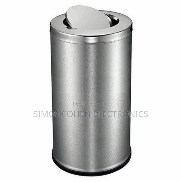 20l Stainless Steel Swing / Swivel Dustbin