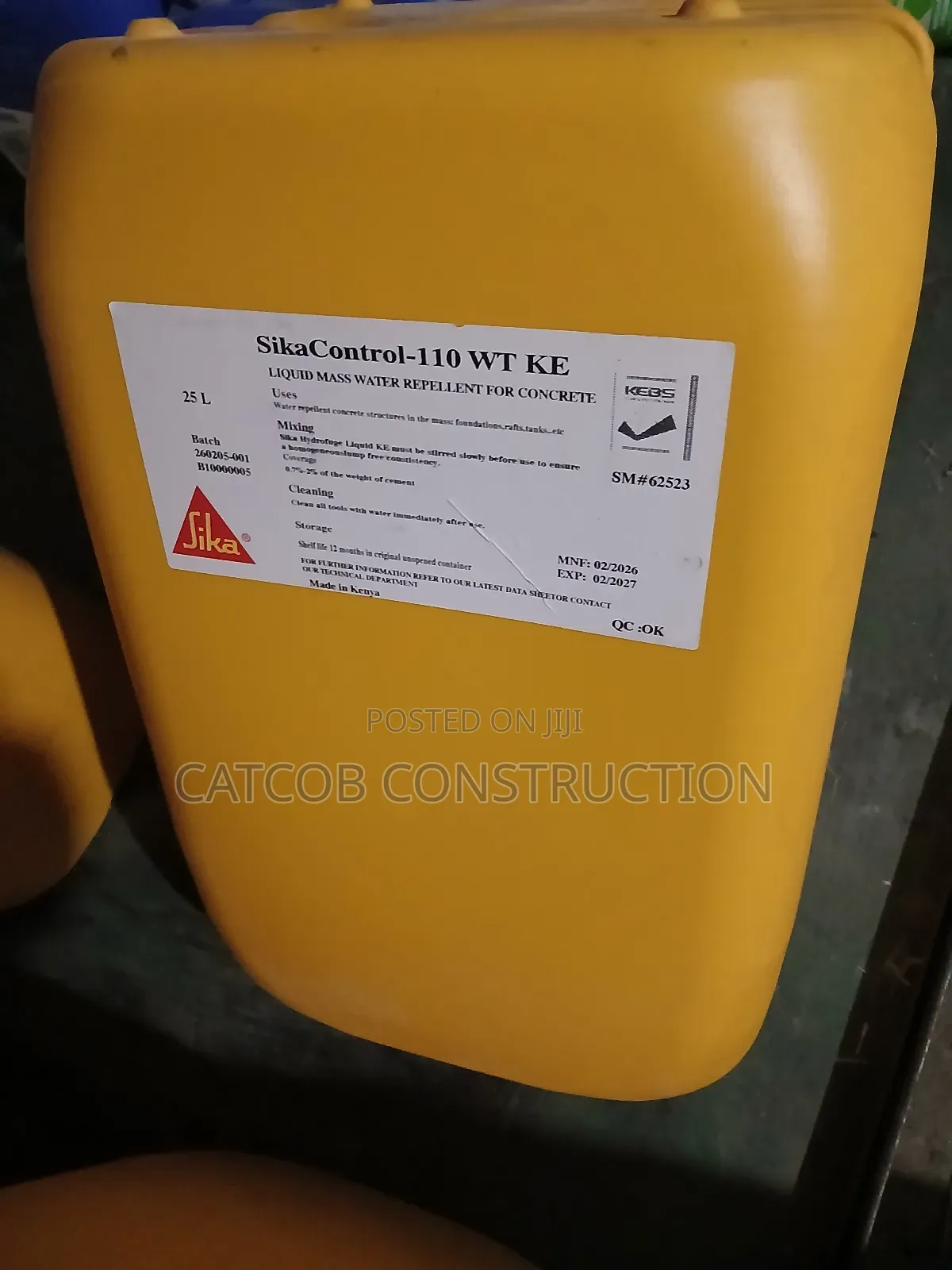 Concrete Waterproofing Admixture (25 Kg)