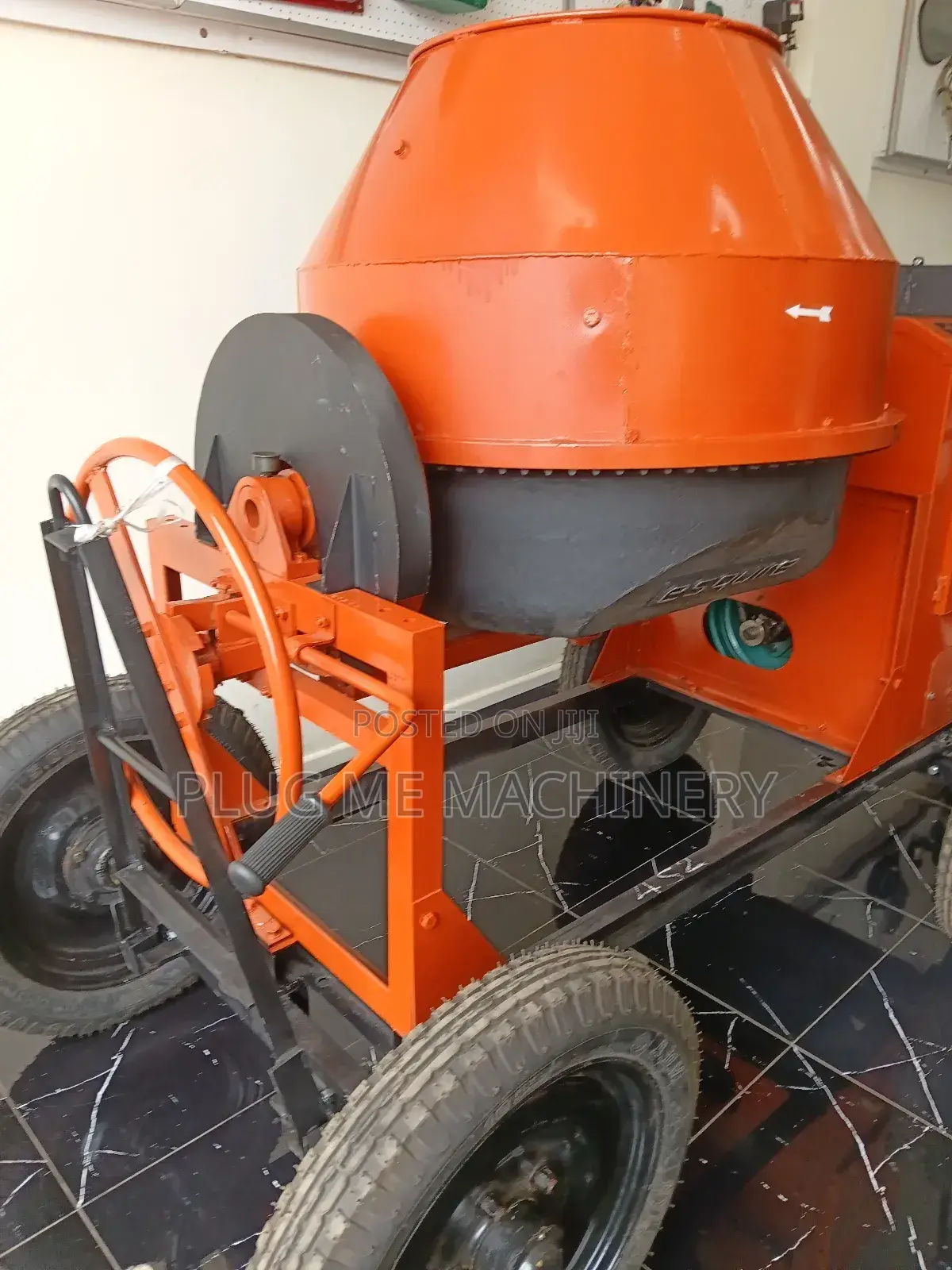Super Electric 400l Concrete Mixer