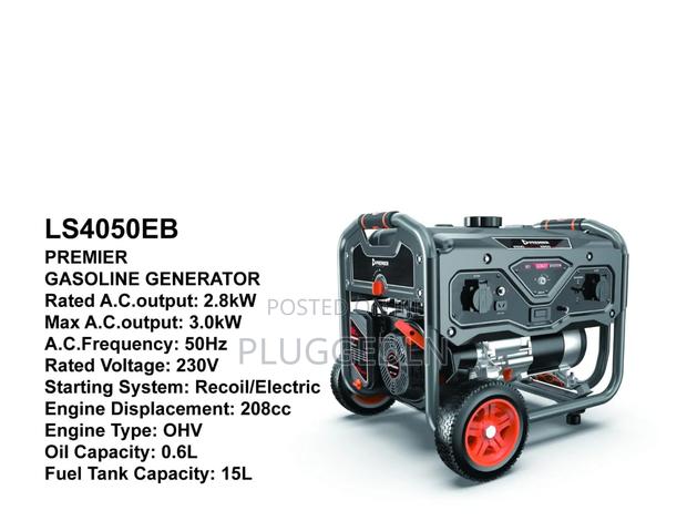 Premier Ls4050eb Gasoline Generator.