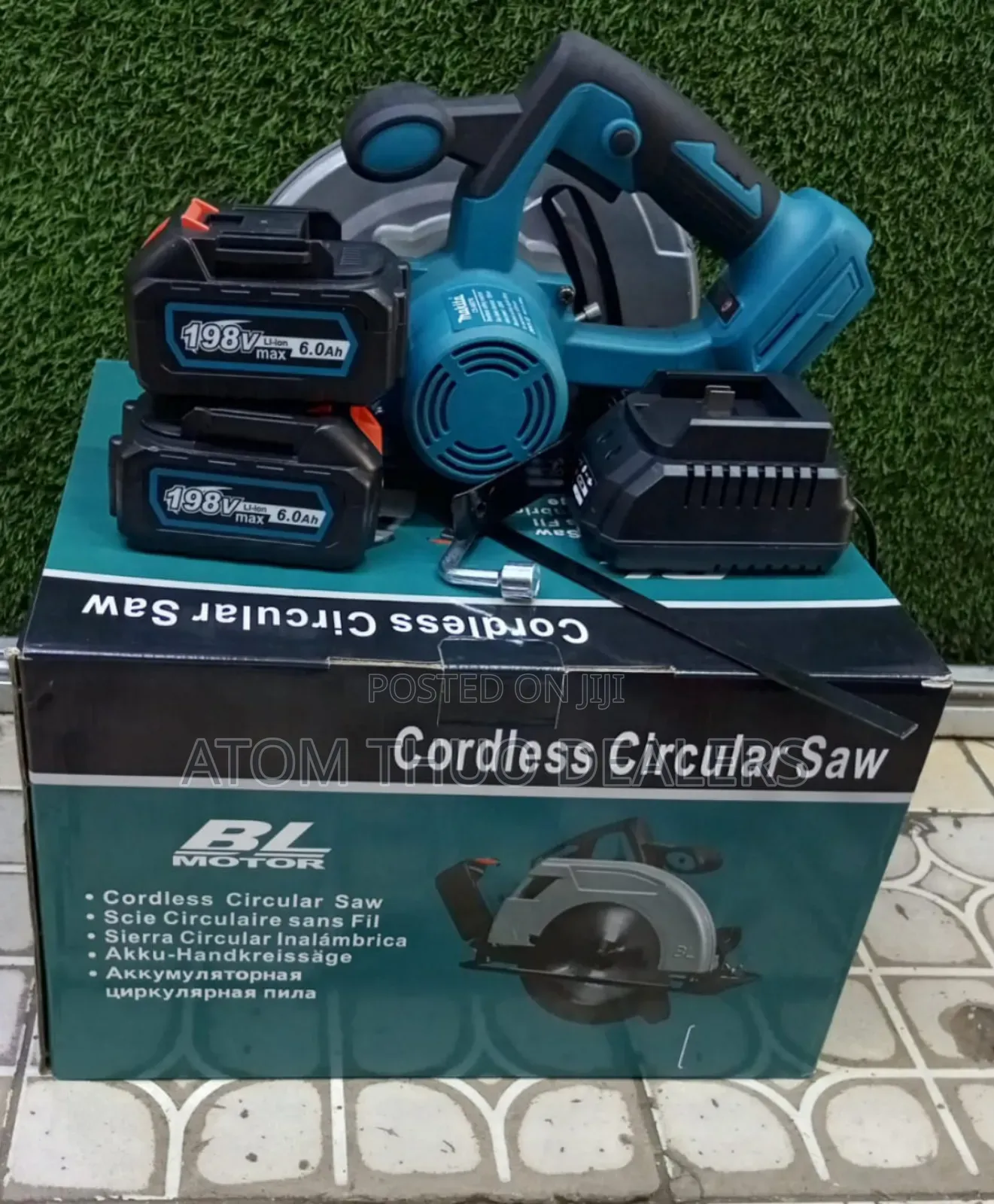 Makita Cordless Circular Saw Blue 9