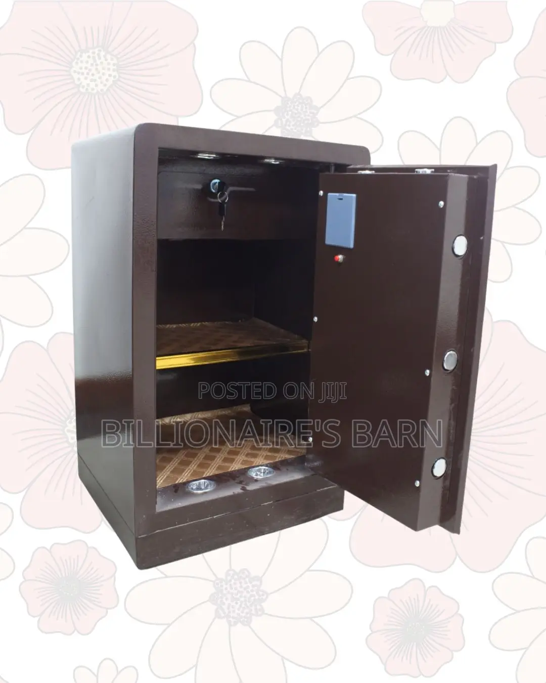 80kg Biometric Safe | Large Capacity Storage Without Messy Stacking |