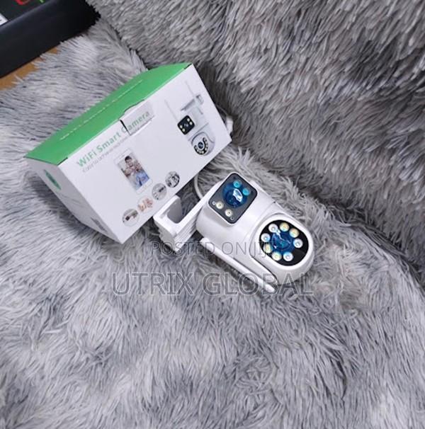 Icsee Dual Lens Ptz Camera 360 Smart Tracking