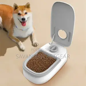 Pop-Open Timed Automatic Pet Food Feeder, Wet or Dry, 1 and 2 Meals