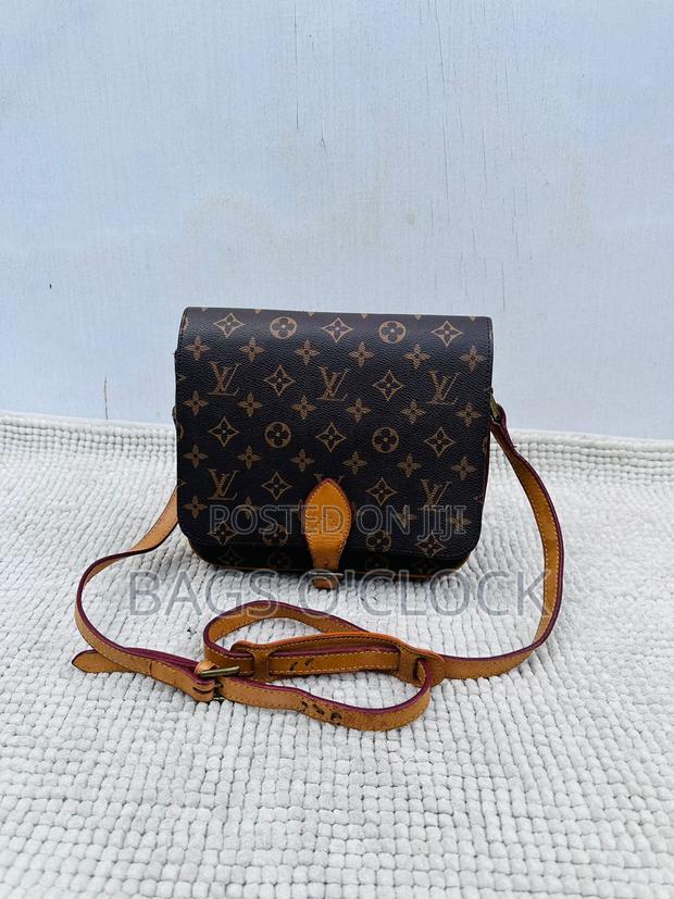 Authentic Vintage Louis Vuitton Monogram Cartouchière Mm Crossbody Bag