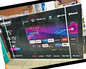 Brand New Vision 75 Inches Smart Tv