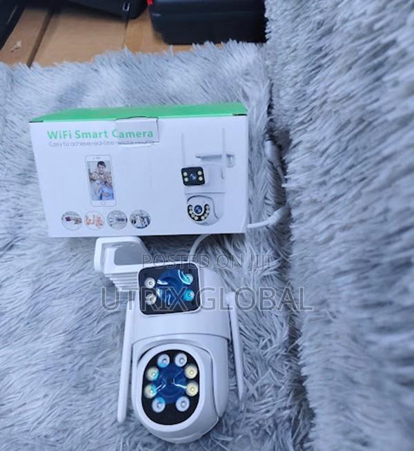 Icsee Ac Powered Dual Lens Ptz Camera Hd