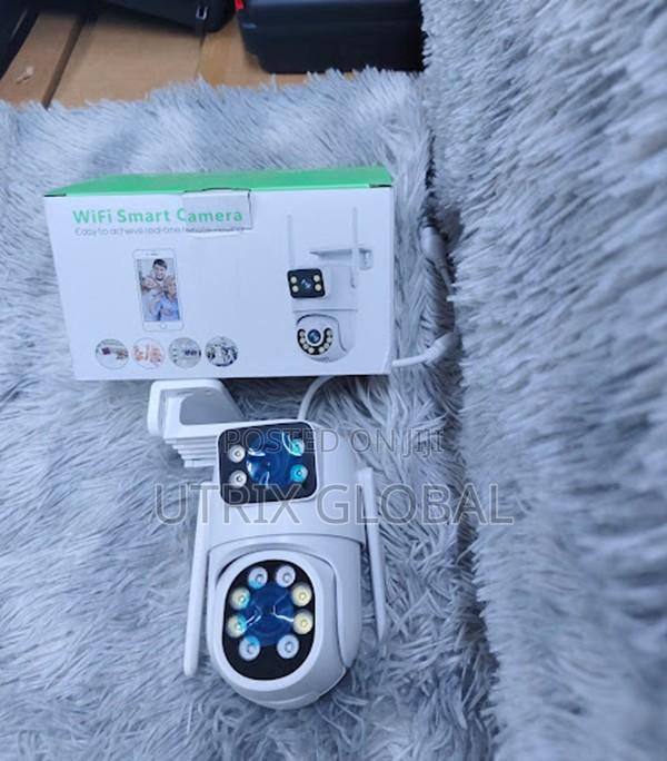 Icsee Dual Lens Ptz Camera Indoor Outdoor