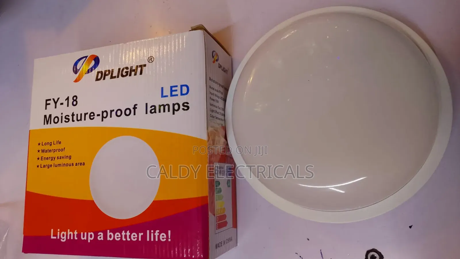 Modern White Bulkhead Dp Light Dustproof Round 18watts Gf3