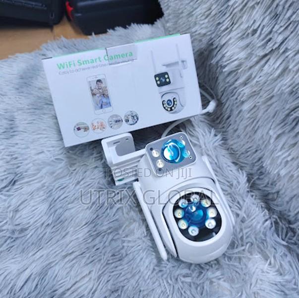 Icsee Dual Lens Ptz Camera Strong Signal Wifi