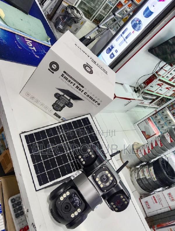 Smartnet V380pro Solar Tripple Lens 4g Ptz Camera - main view