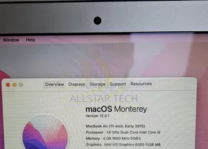 Laptop Apple MacBook Air 2015 4GB Intel Core i5 SSD 128GB