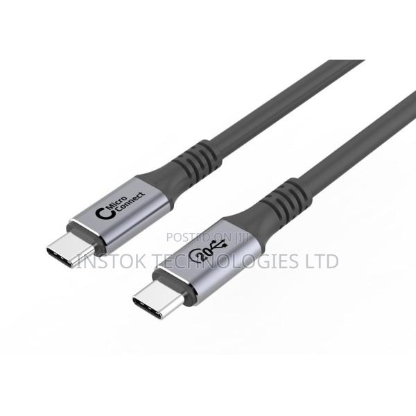 Microconnect Usb-c 3.2 Display Cable 100w 20gbps 4k60hz 2m - thumbnail 2