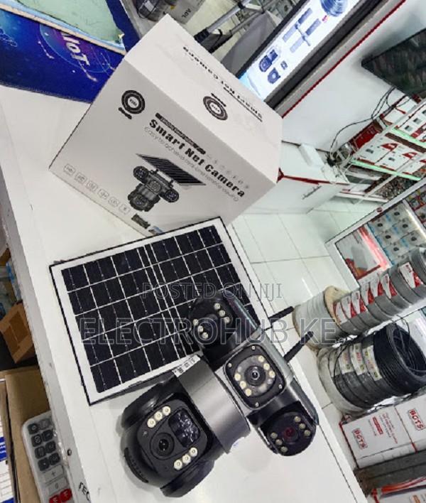 Security Outdoor 4g V380pro Tripple Lens Mobile Control Camera - main view