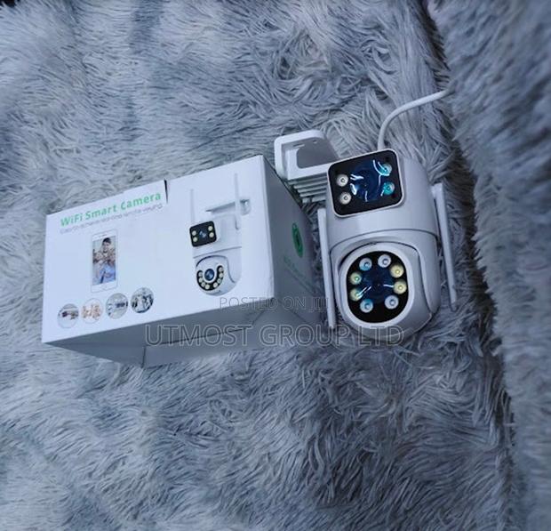 Icsee Dual Lens PTZ Camera Outdoor Security - main view