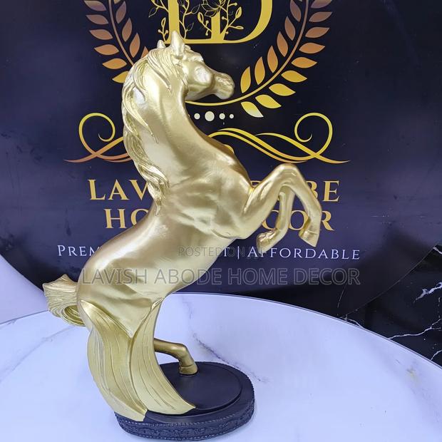 Decorative Horse Figurine Classy Decor - thumbnail 2