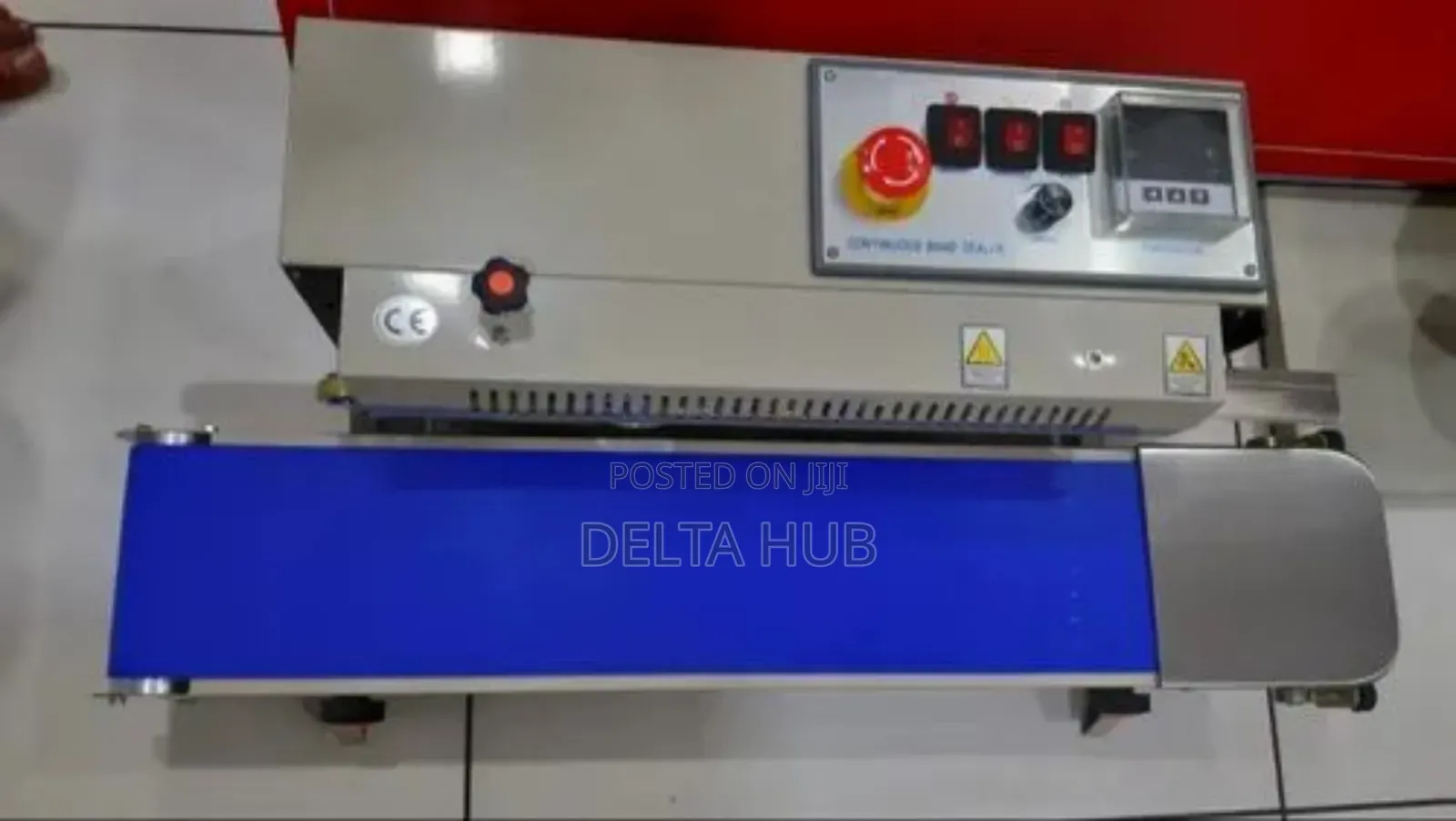 Heavy Duty Continuous Band Sealing Machine With Conveyor