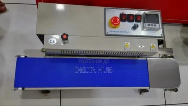 Heavy Duty Continuous Band Sealing Machine With Conveyor - main view
