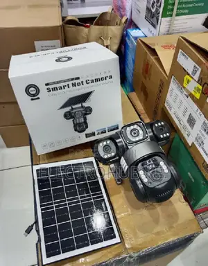 V380pro Mobile View 4g Solar Tripple Lens Outdoor Ptz Camera