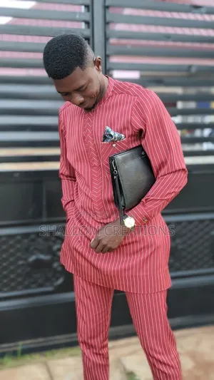 Pin Stripe Kaunda Suits