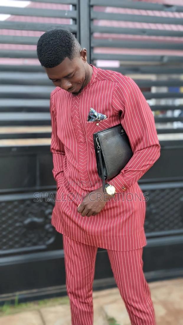 Pin Stripe Kaunda Suits - thumbnail 2