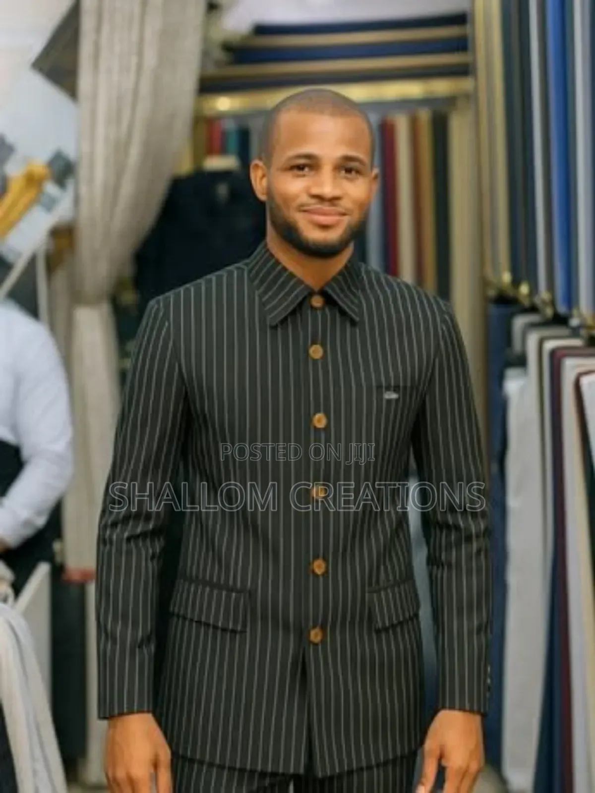 Pin Stripe Kaunda Suits