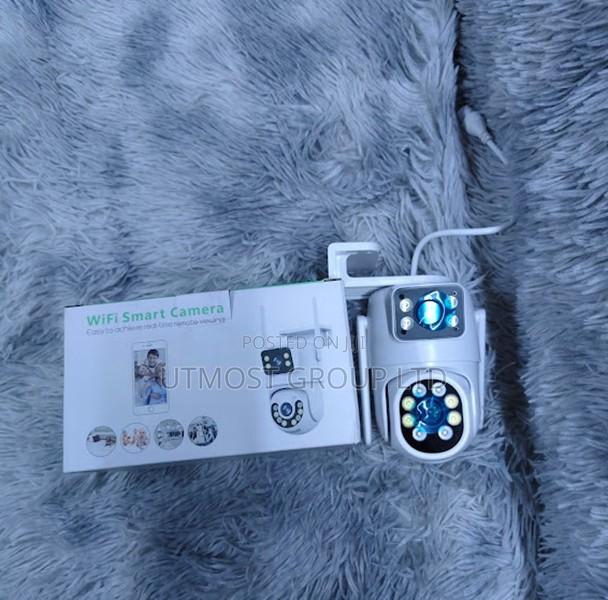 Icsee Hd Dual Lens PTZ Camera 360 Monitoring