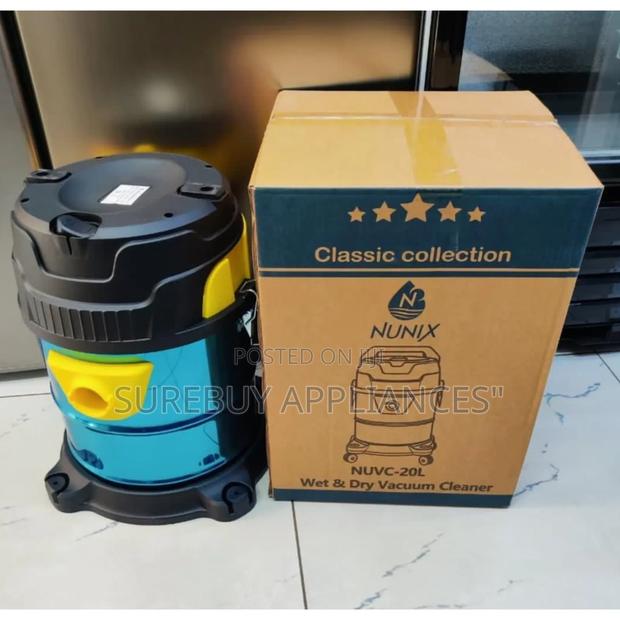 Nunix 3-in-1 Industrial-Grade 20 L Cleaning Vacuum