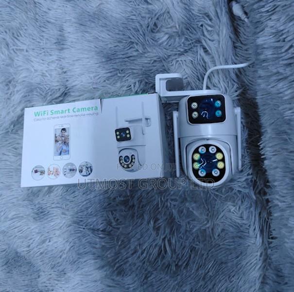 Icsee Dual Lens PTZ Camera Indoor Outdoor