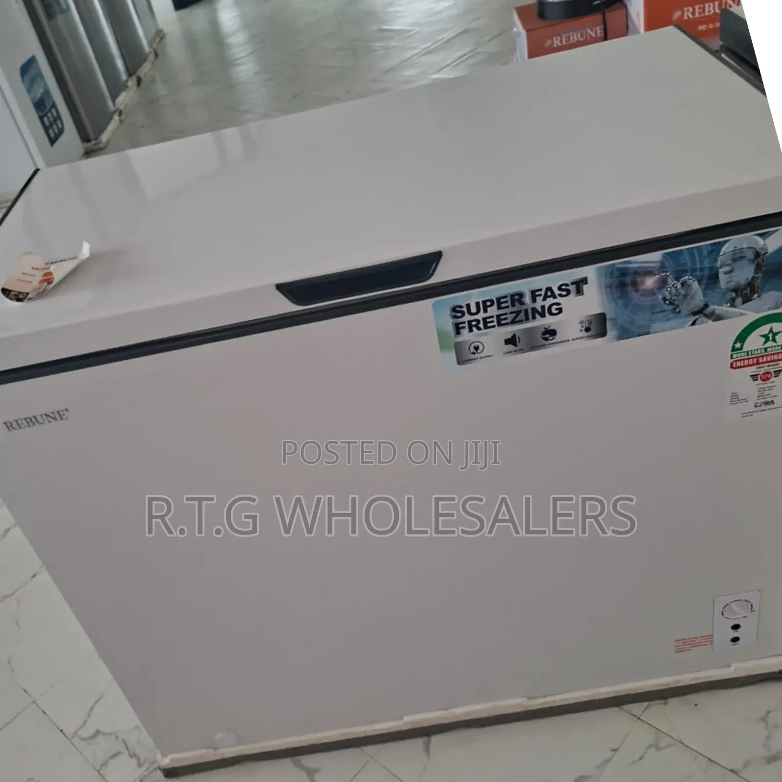 Rebune 200l Chest Deep Freezer – Energy-Efficient Model