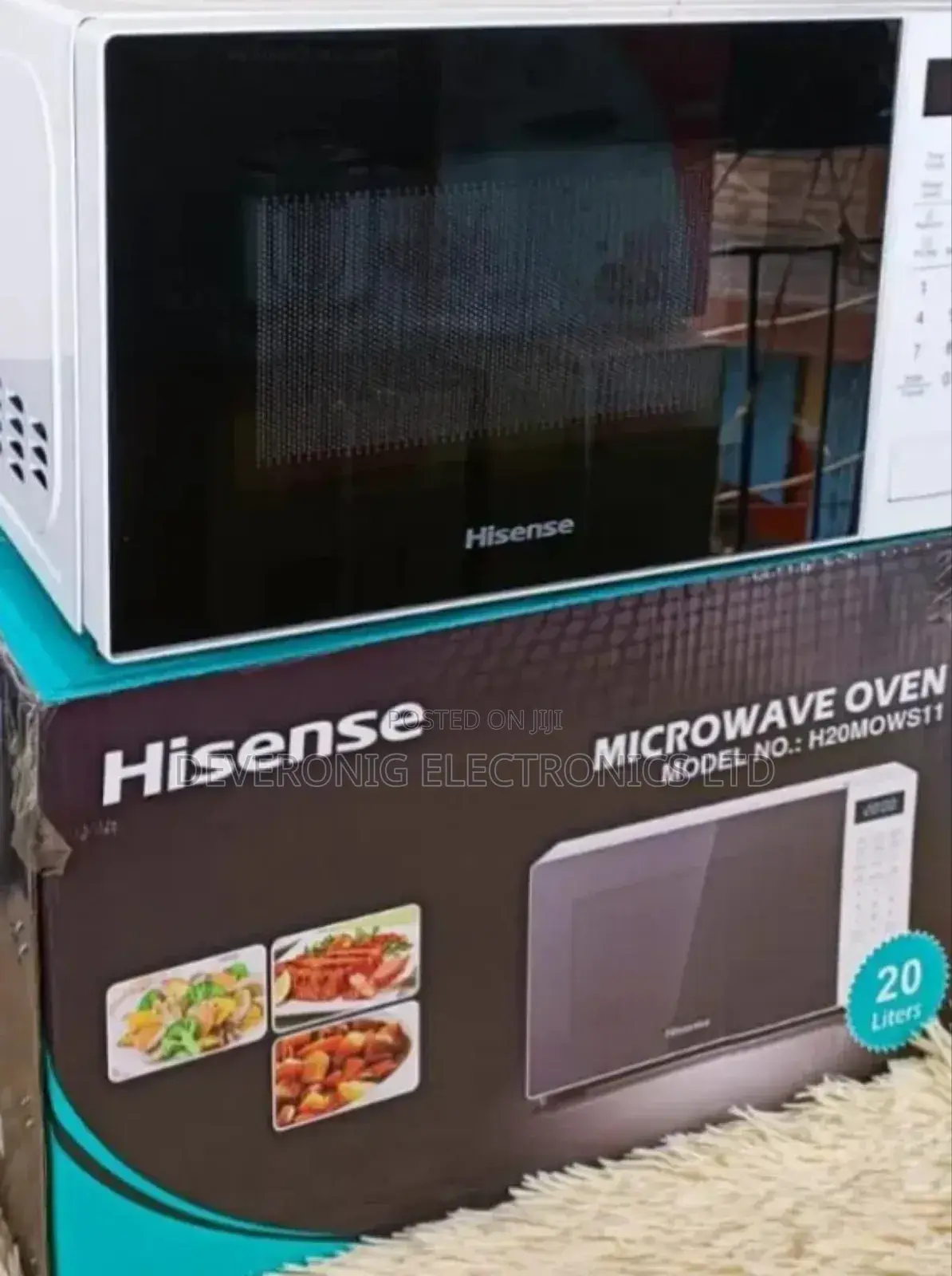 *!!Offer! Hisense 20litres Digital Microwave (White)*