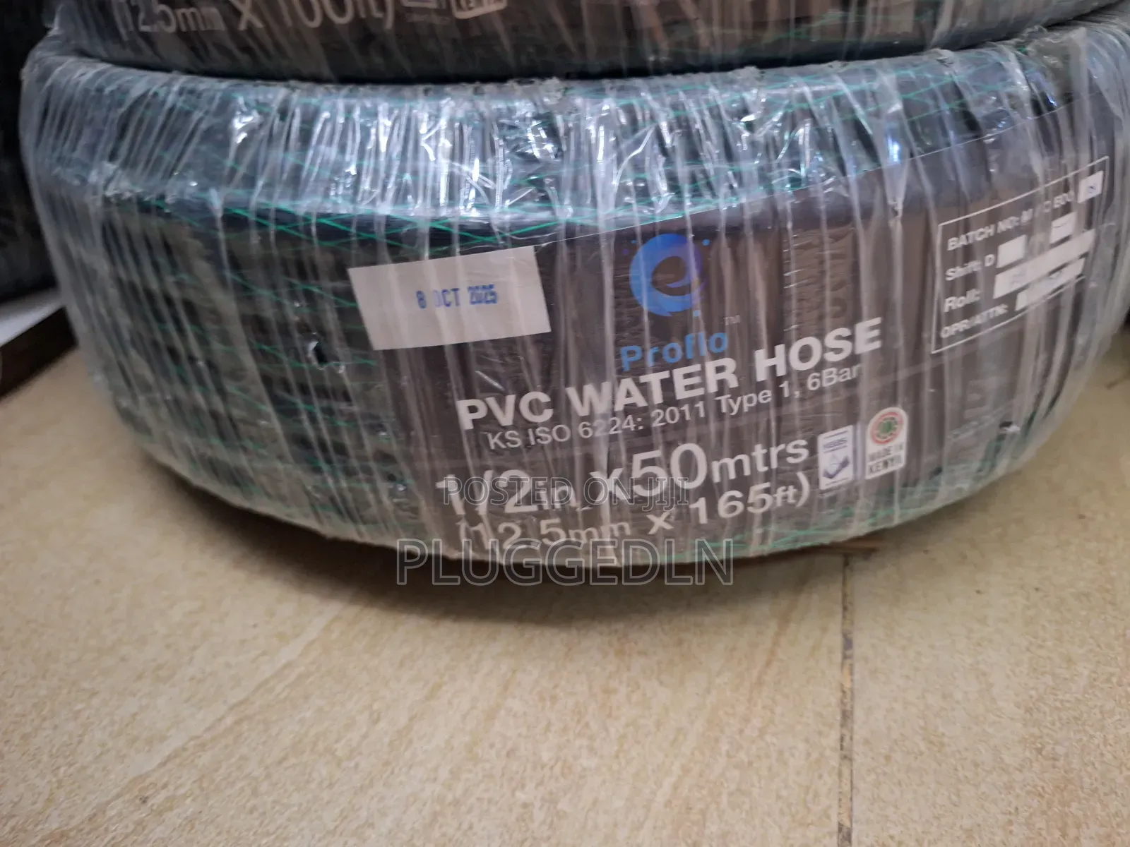 Proflo PVC Braided Water Hose 1/2 Inch × 50 Meters