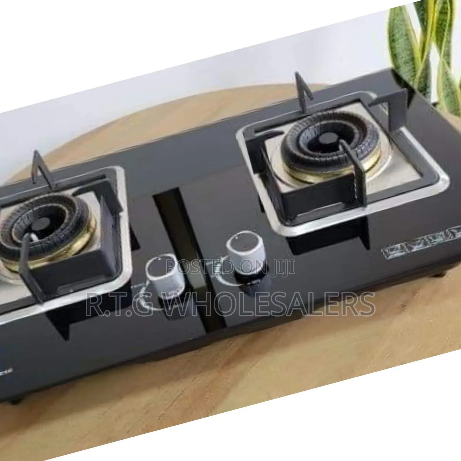 Amaze 2 Burner Tempered Glass Gas Cooker